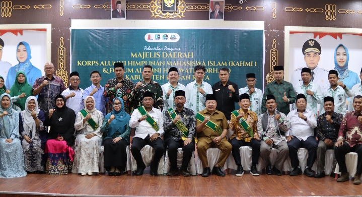 Bupati Nagan Raya Hadiri Pelantikan MD KAHMI dan FORHATI Periode 2026–2031